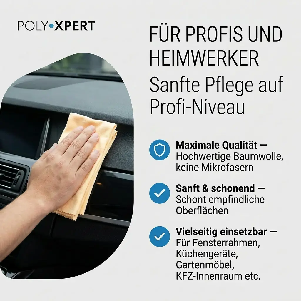 Spezial Pflege-Tuch – Kunststoffpflege (Bild 3)